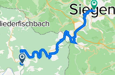Route in der Bikemap App öffnen