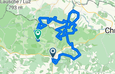 Route in der Bikemap App öffnen
