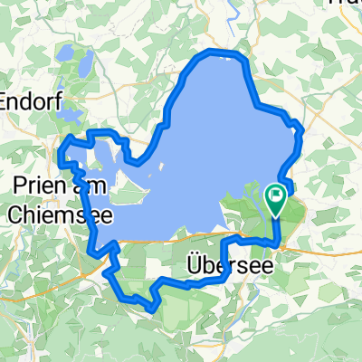 Chiemseerunde mit A8 Umgehung