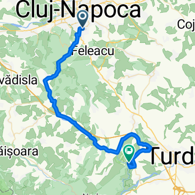 Cluj Napoca - Cheile Turzii prin Sandulesti