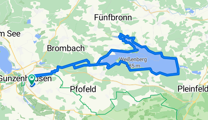 Tour de Brombachsee