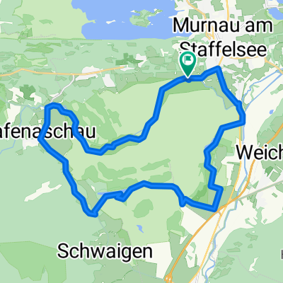 Rundweg Murnauer Moos mit Ähndl
