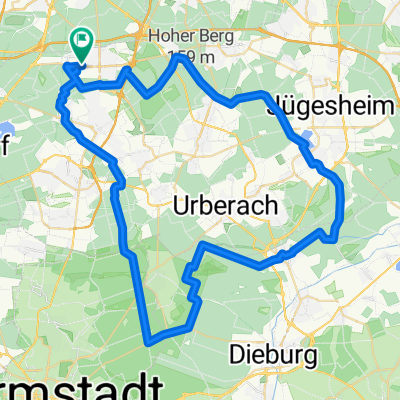 Waldweg Tour Süd