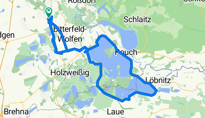 Wolfen Rund um die Goitzsche