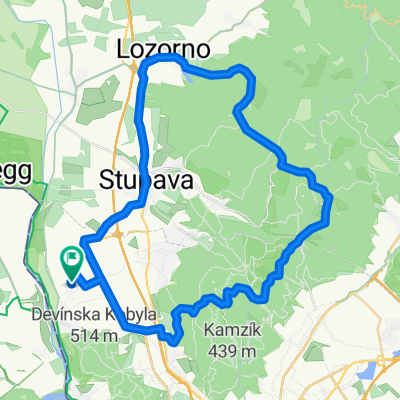 DNV-Lamač-Kačín-Košariská-Lozorno-Stupava-DNV