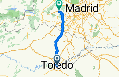 Route in der Bikemap App öffnen