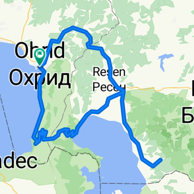 ohrid brajcino preku galicica ohrid 