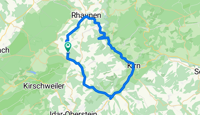 Weiden Rad Rundtour
