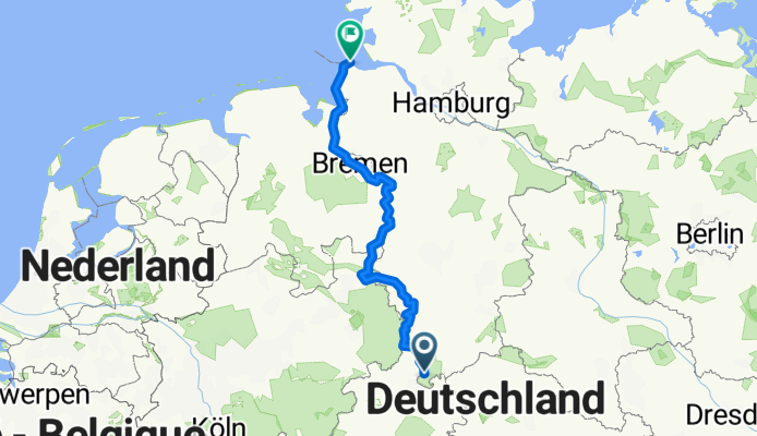 Weserradweg Cuxhafen