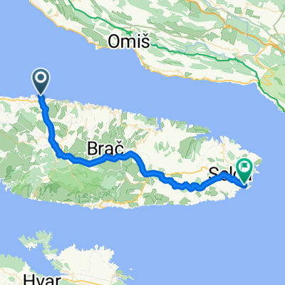 7.nap Supetar Brac-Makarska