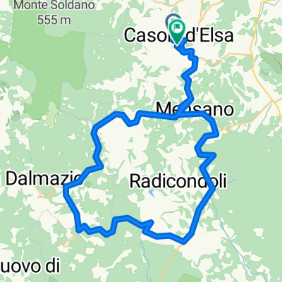 Casole d elsa south training route
