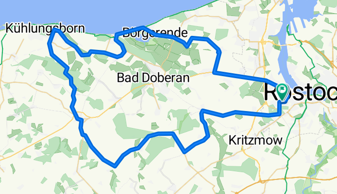 Rostock-Heiligendamm-Kühlungsborn-Rostock