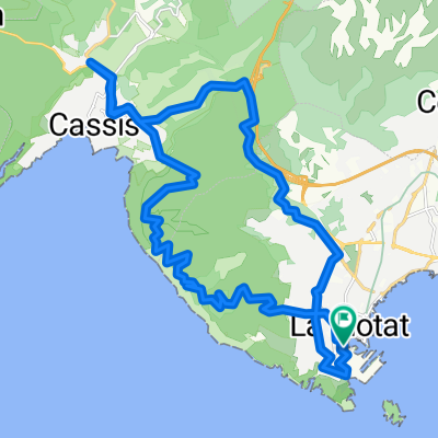 la ciotat -casis route crete