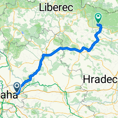 Praha Černý Most - Vrchlabí, Žalý
