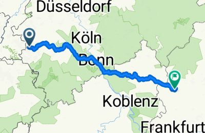 Route in der Bikemap App öffnen