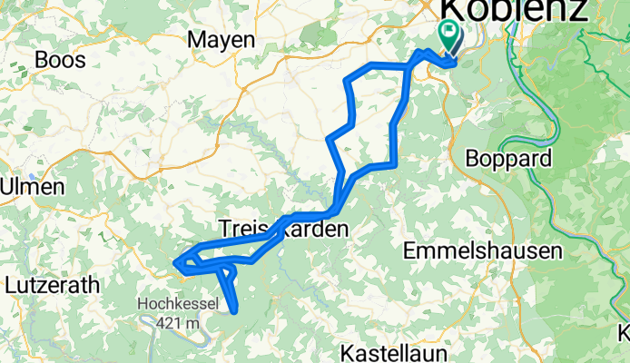 Moseltour Winningen-Beilstein Südeifel Hunsrück