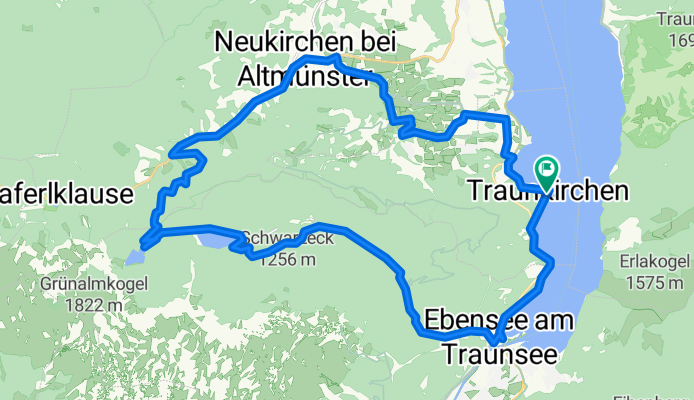  Lueg - Langbathseen von Traunkirchen
