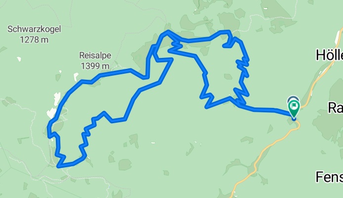 Reisalpe ab Traisenbeck