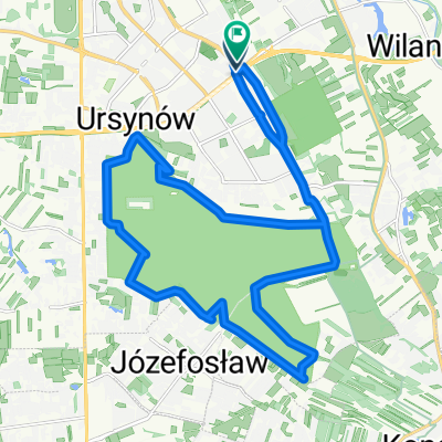 Las Kabacki - circuit 25km
