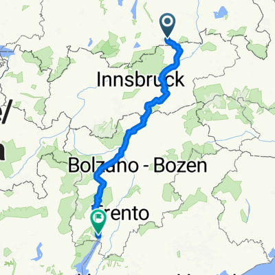 Transalp Tegernsee - Gardasee