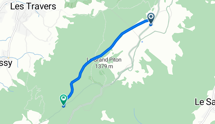 Salève et Mt Sion à VTT - variante 1