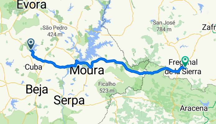 Marokko 2: Barragem do Alvito - Llerena
