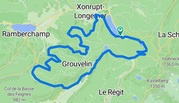 Route Gérardmer
