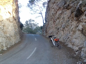 Highlight 1 along the Bikemap route "Mallorca: es Capdellà-Andratx-s'Arracó-Sant Elm-s'Arracó-Port d'Andratx-far de sa Mola-es Camp de Mar-Peguera-es Capdellà"