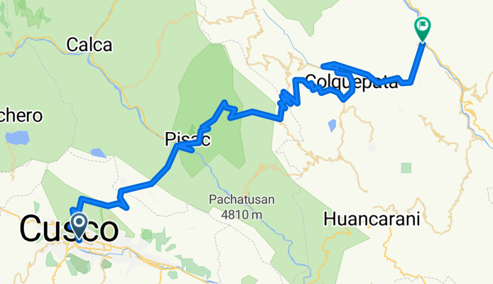 Cusco - Paucartambo