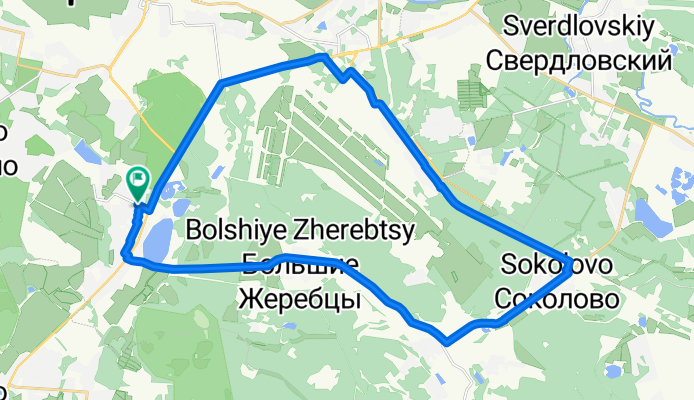 Прогулочный маршрут.