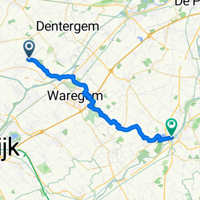 Oostrozebeke naar Oudenaarde markt