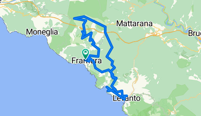 Framura-Bracco-Levanto-Framura