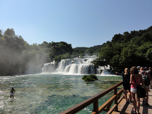 Highlight 1 along the Bikemap route "Chorvatsko-Krka"