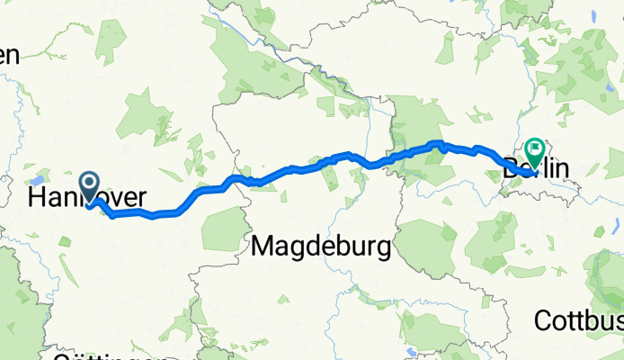 Hannover-Berlin non stop