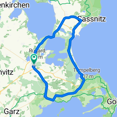 insel Rügen: Bergen - Bergen