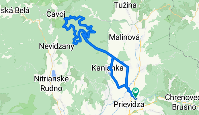 Open this route in Bikemap Web