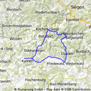 Mörsbach-Kirchen-Herdorf-Mörsbach