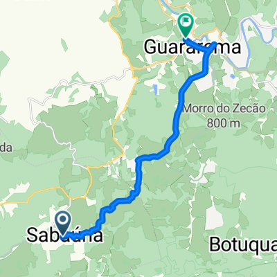 Corrida em Sabauna