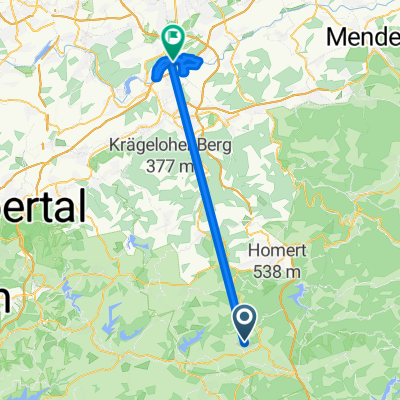 Hengsteysee, sehr kurze Variante