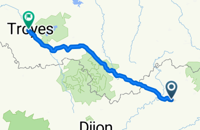 Route in der Bikemap App öffnen