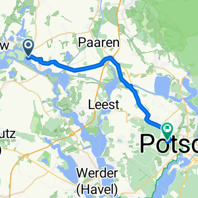 Vom Hafen Ketzin zum Schloss Sanssouci