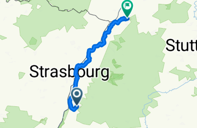 Route in der Bikemap App öffnen