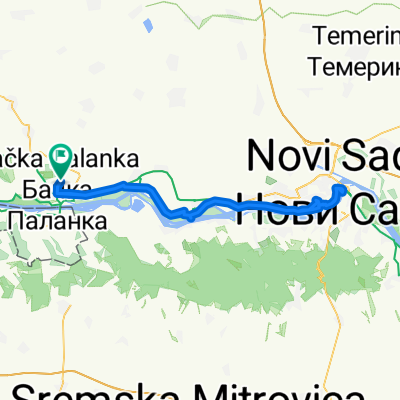 Bačka Palanka - bentom - Petrovaradin