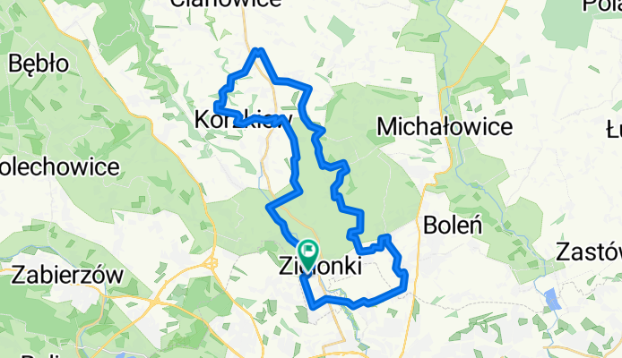 Zielonki (szlak okrężny)