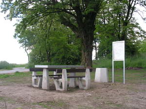 Highlight 1 along the Bikemap route "Bibice - Zielonki"