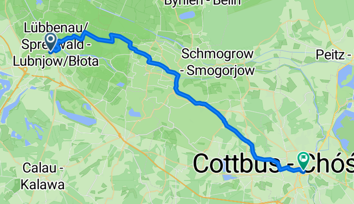 Lübbenau - Cottbus über 7 Brücken
