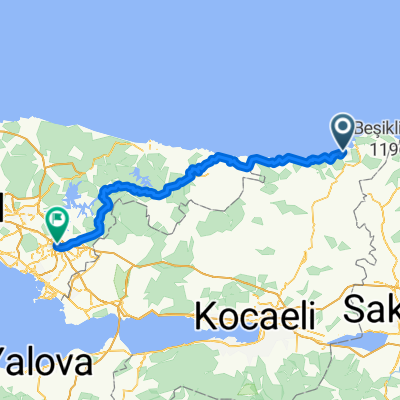 Kerpe-İstanbul (Alternatif Rota)