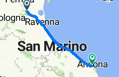 Route in der Bikemap App öffnen