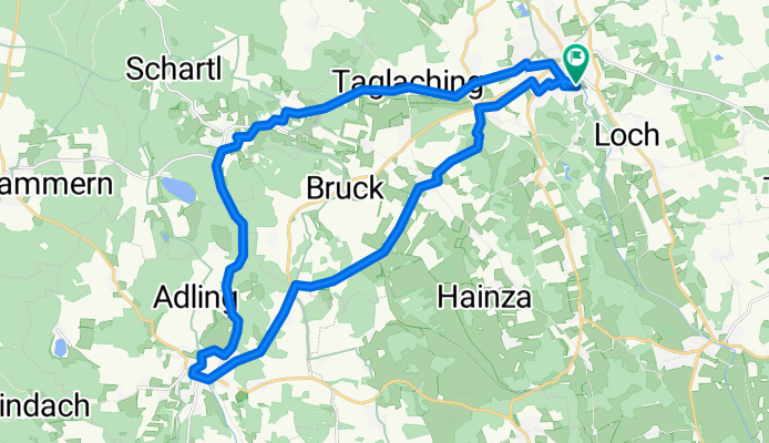 Grafing - Alxing - Glonn - Moosach - Grafing