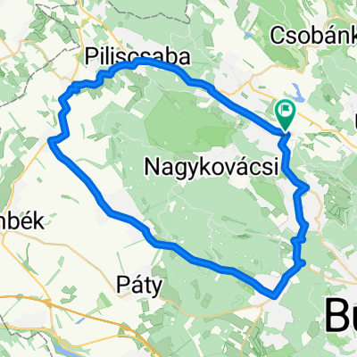Solymár-Budakeszi-Tinnye-Solymár 50km